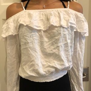 H&M cold shoulder top